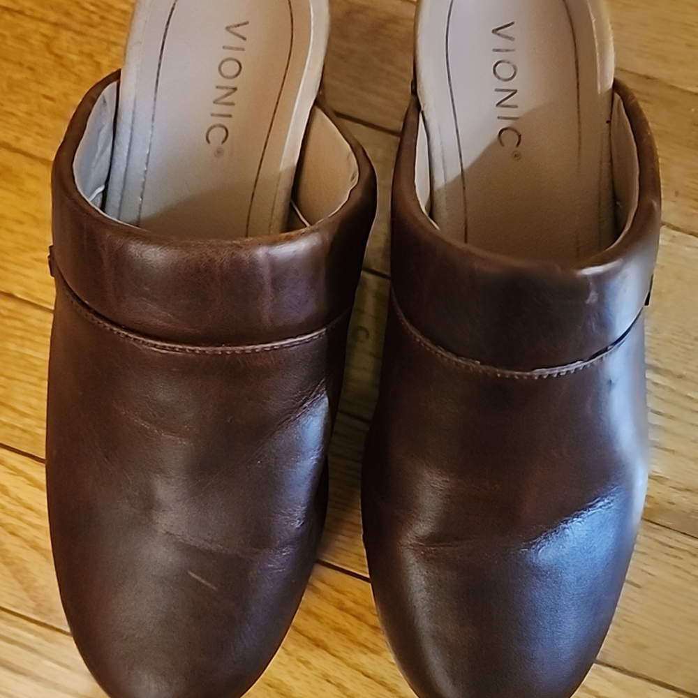 Vionic Kaci Clog Wedge Mules - image 3